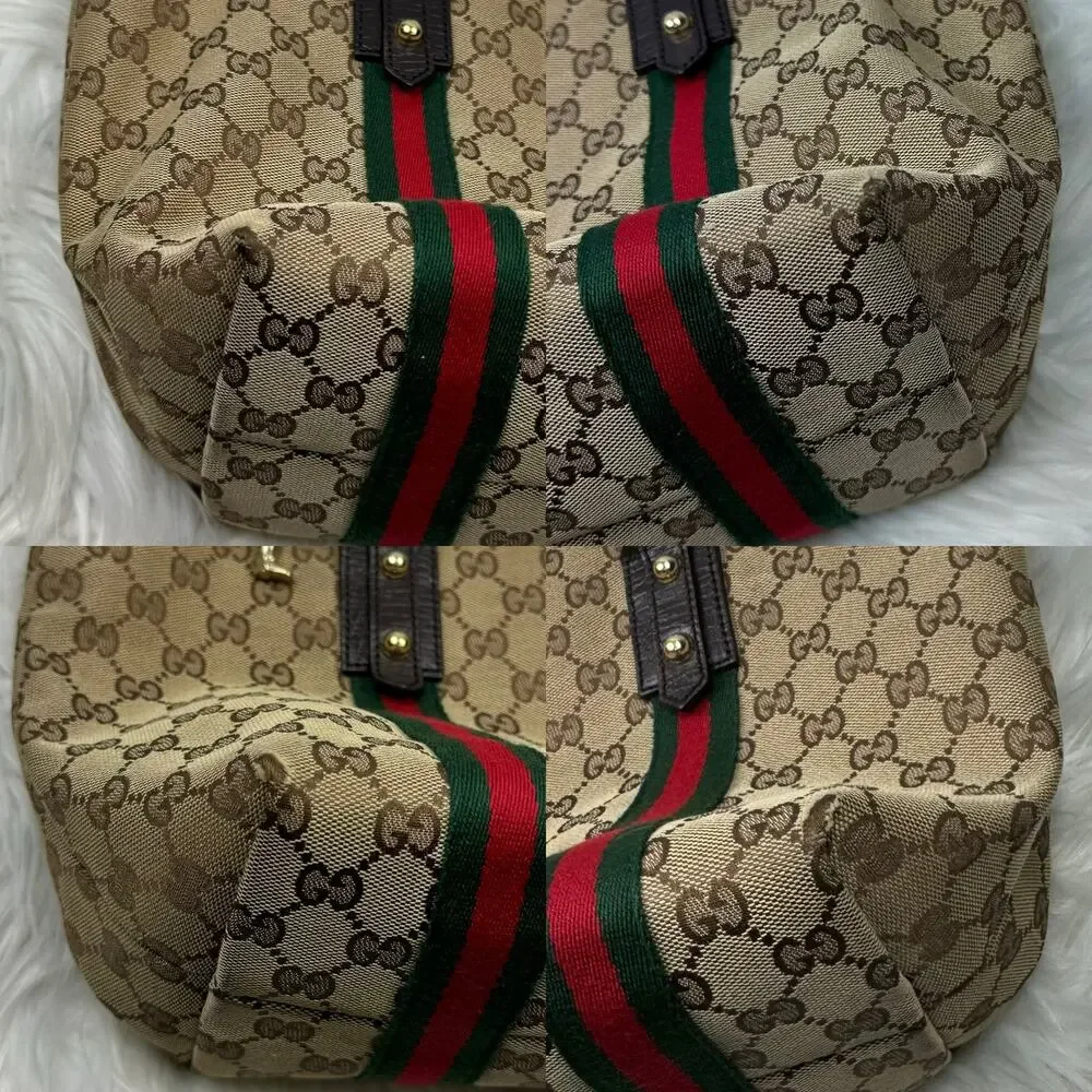 💎✨BEAUTIFUL✨💎 Gucci GG Shoulder Handbag Leather Pink - Picture 8 of 14